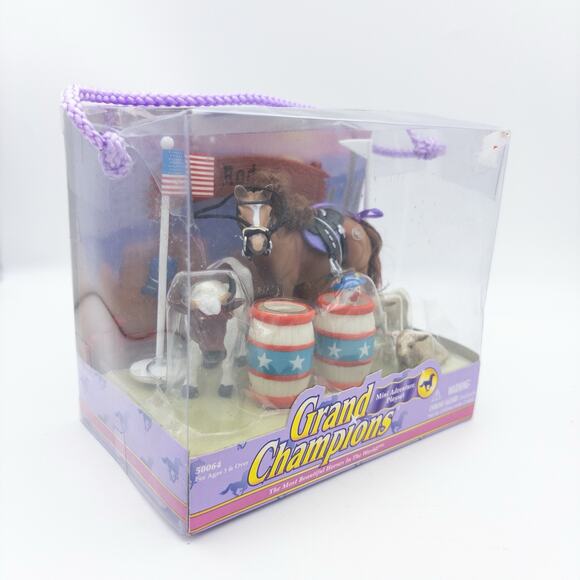 NEW Grand Champions Mini Rodeo Adventure Playset 50064 Empire Toys Horse Bull - Picture 2 of 7